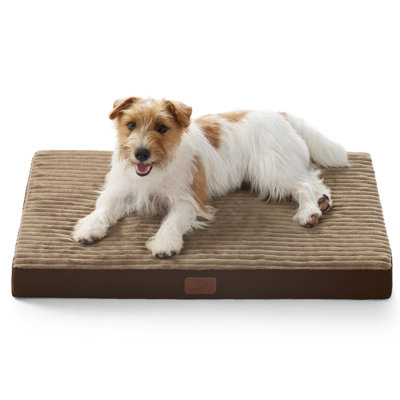 Bedsure Dog Beds - Orthopedic Pet Beds with Removable Machine Washable Cover, NOT Waterproof Egg Crate Foam Puppy Pad
