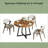Sleek Greeting Table,Dining Table,Kitchen Dinner Table