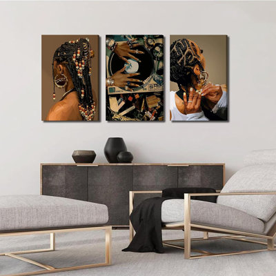 3 Piece Wrapped Canvas Print