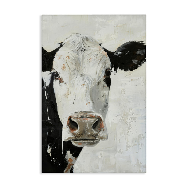 "Up Up Cow Cow", art mural par Petals Prints Design, H 24 po x l 16 po