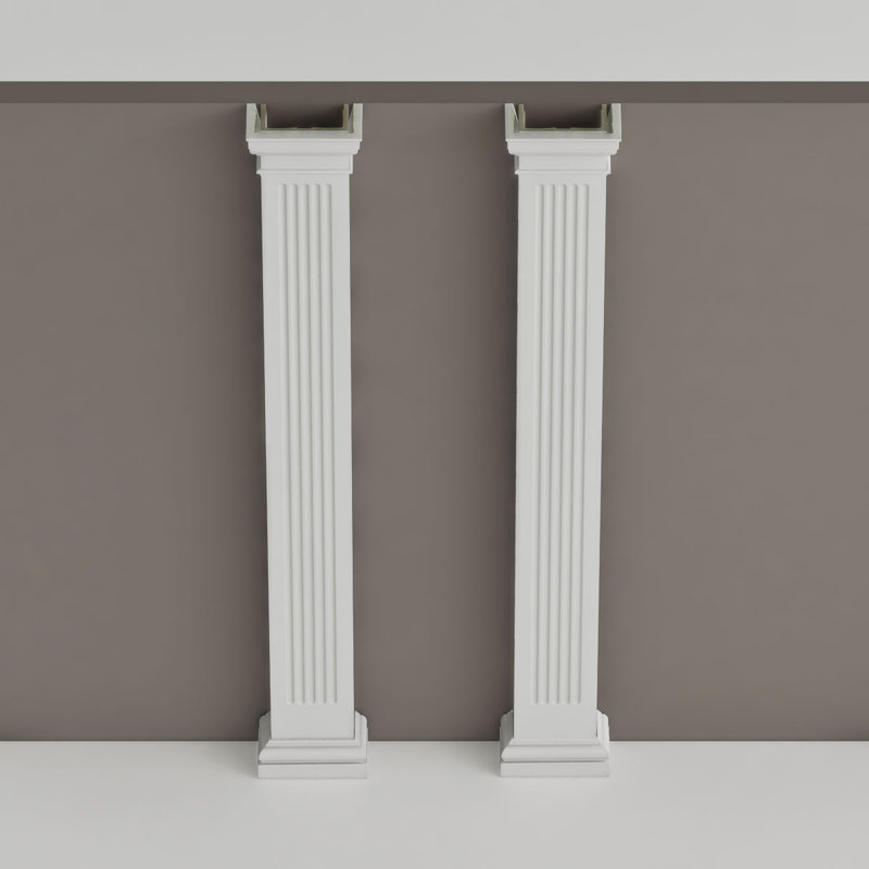 Colonne Endura-Stone, H 96 po x l 8 po x P 8 po