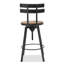 Tabouret de bar pivotant réglable en hauteur Keyosha-46727731-107235719-109482641