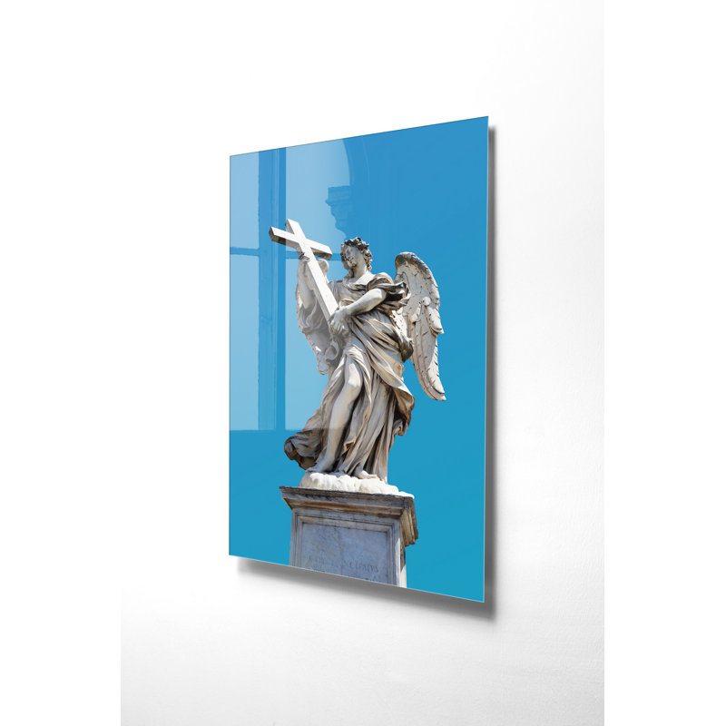 Peinture décorative en verre trempé, H 39,4 po x l 27,6 po x P 1 po