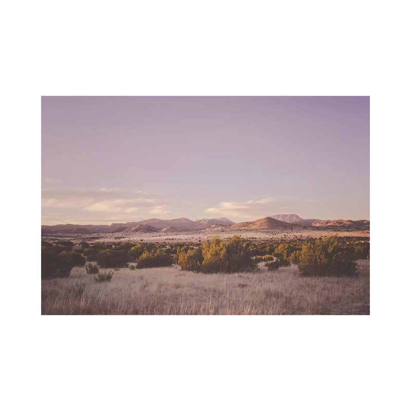 Desert Sunset by Ann Hudec - Wrapped Canvas Print, 20.32 cm H x 30.48 cm W