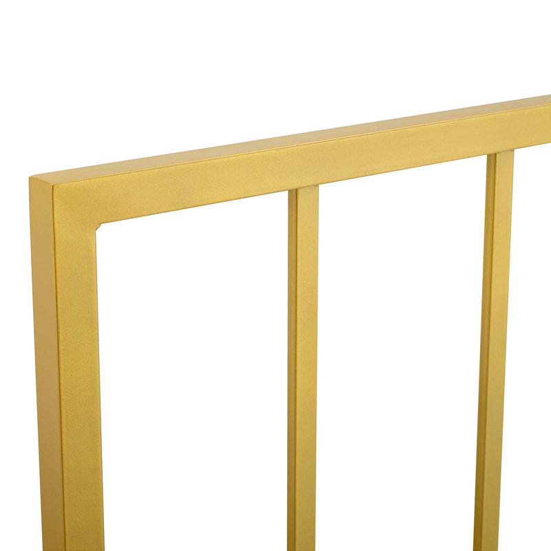 Tatum Metal Headboard, Twin, Gold