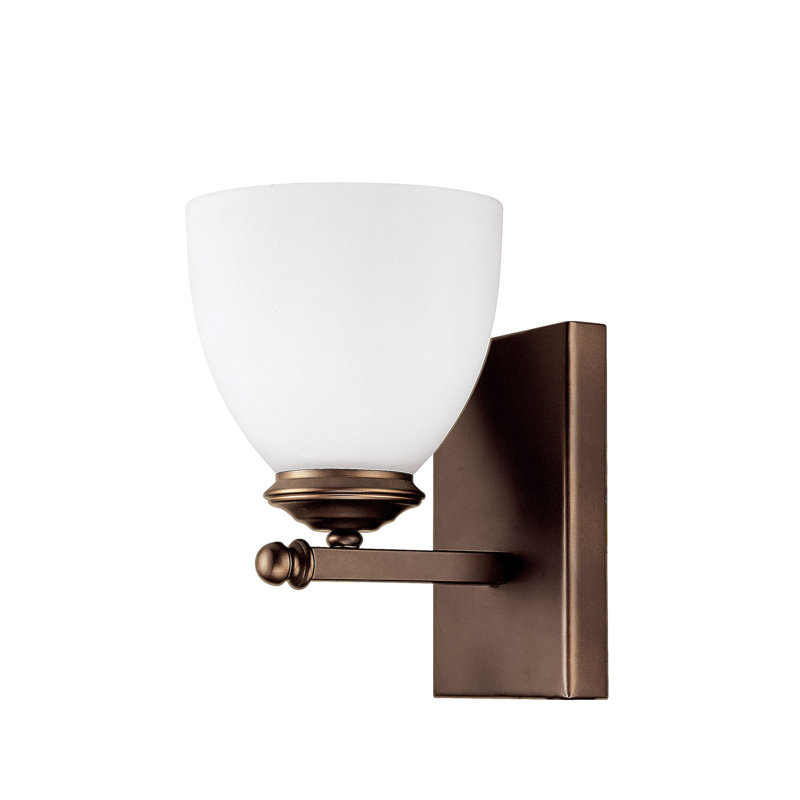 Farrell Armed Sconce, Burnished Bronze