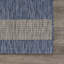 Tapis d'intérieur / extérieur bleu marine / gris touffeté à la machine Haylee-1105442869