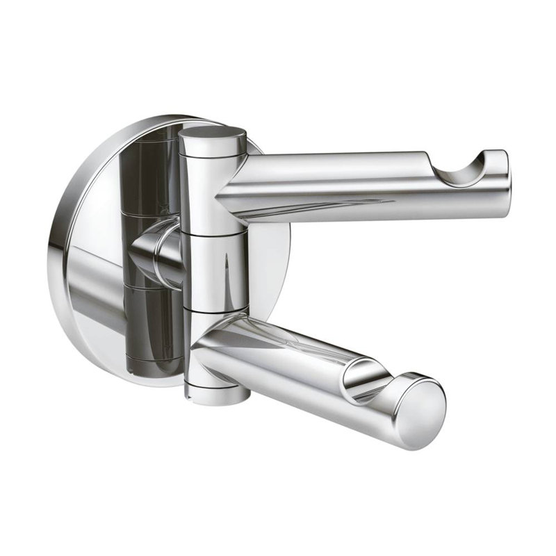 Align Wall Mounted Robe Hook, Chrome