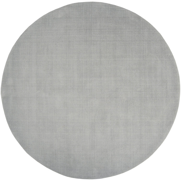 Crowe Hand Loomed Performance Wool Gray Area Rug