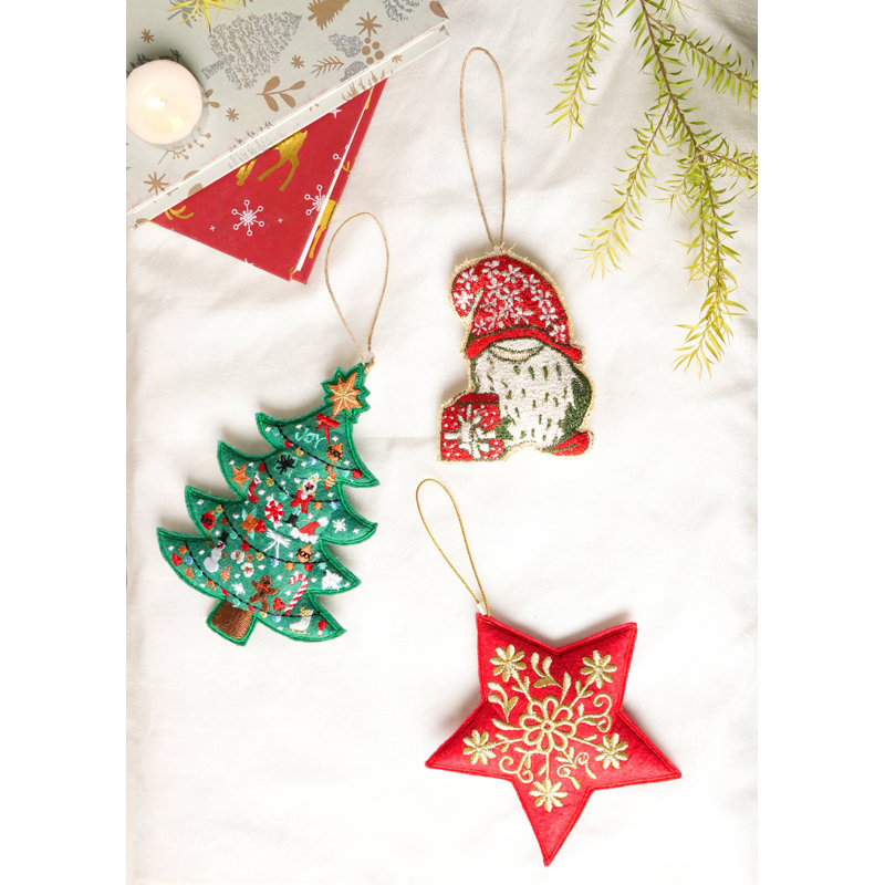 Ornement suspendu Christmas's Christmas - Multi - 3 x 0,5 x 4 po