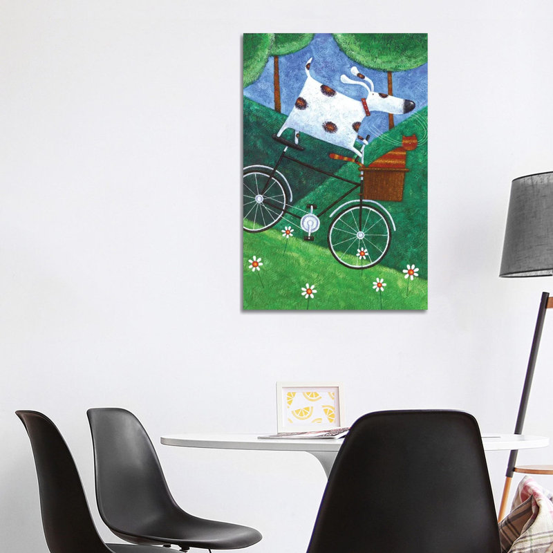 Duke's Bike Ride by Peter Adderley - Wrapped Canvas Gallery-Wrapped Canvas Giclée, 101.6 cm H x 66.04 cm W x 1.91 cm D