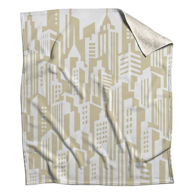 Couvertures Beige City Skyline