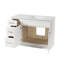 Meuble-lavabo simple 49 po avec plateau en quartz Disar-122120504-122120502