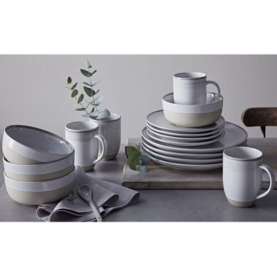 Piece Stoneware Dinnerware Set - Service for 4