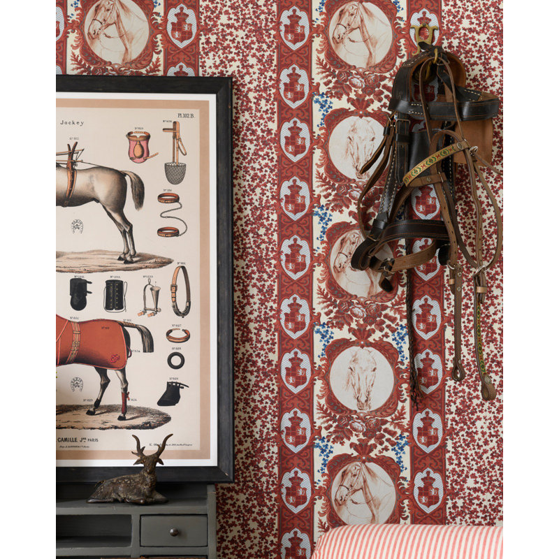 The Derby Wallpaper Roll, Blue