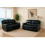 Fauteuil inclinable en cuir noir