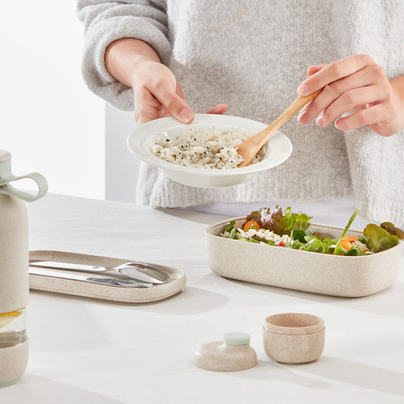 Lékué Lunchbox To Go Organic, Single