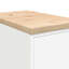Solid Wood Single Storage Cabinet ( 85cm H x 30cm W x 51cm D)-1756437458
