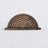 100% Plywood Half Round Wall Mounted Accent Shelf