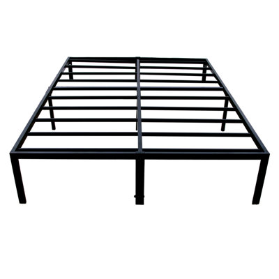 Heavy-Duty Full Steel Black Platform Foundation