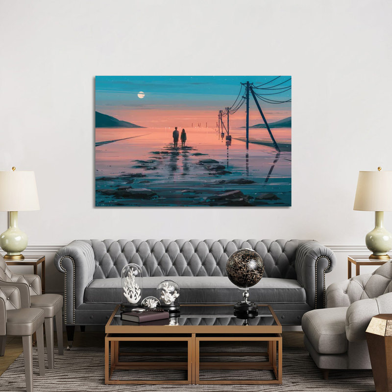 15 Step by Alena Aenami - Wrapped Canvas Rectangle Gallery-Wrapped Canvas GiclÃ©e, 152.5 cm H x 101.5 cm W