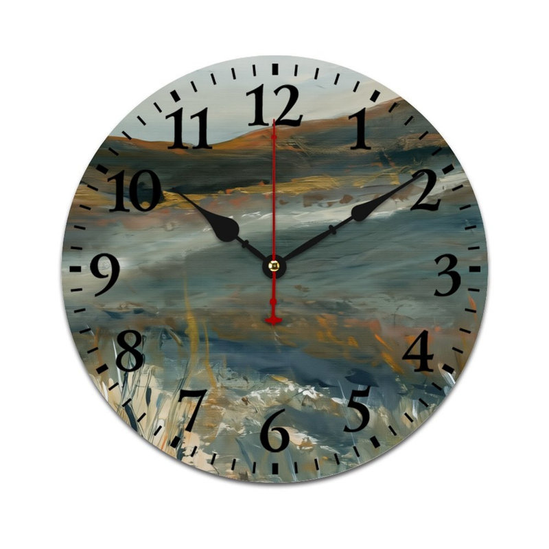 Abstract Landscape 12 x 12 Inch Accent Wall Decor