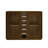 Mid Century Modern Fluted Hollowed Out Liquor Cabinet-1445607988