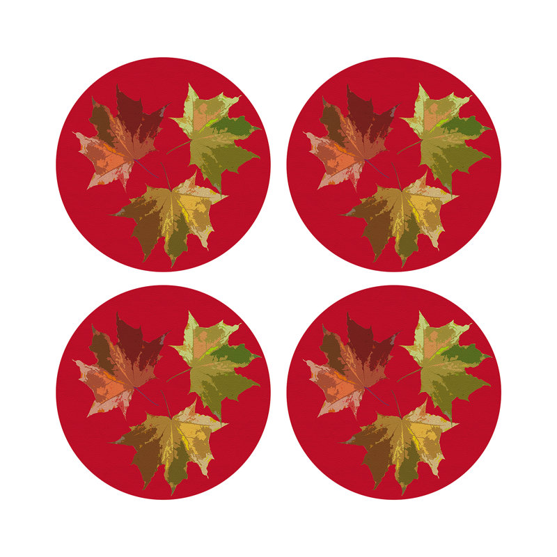Napperon Autumn, Rouge