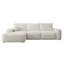 Carnos L-shaped Sofa Bed with Ball Cushion-763338602-763338601