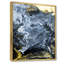 Or blanc et nuages de marbre jaune IV - peinture sur toile-67229094-67229102