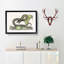 Brown Viper Snake by Mark Catesby - Picture Frame Painting Print-55513152-55513150