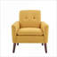 Fauteuil d'appoint capitonné et capitonné | Fauteuil confortable pour adultes, décoration de chambre à coucher de salon