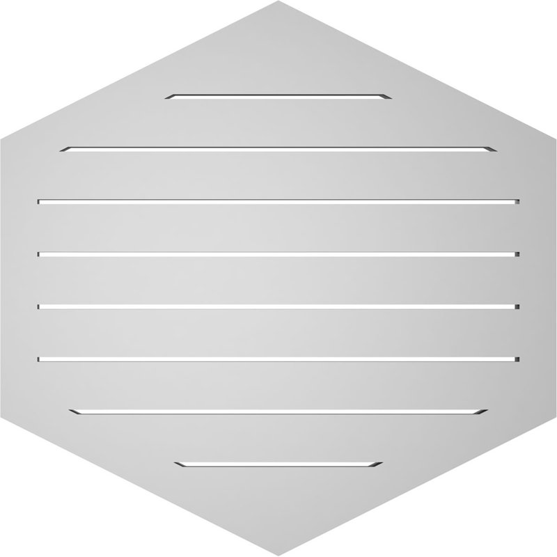 Pente verticale verticale en uréthane 6 pi, 30" H x 30" W x 1.5" D
