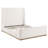 Vindra Cream Queen Sleigh Bed