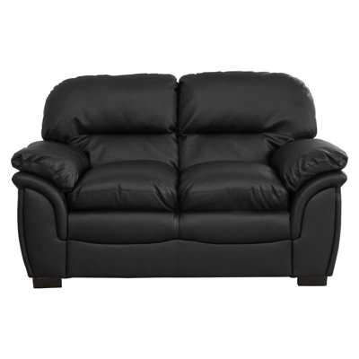 Sarno 2 Seater Faux Leather Loveseat