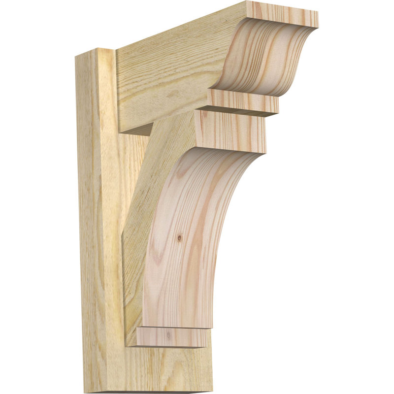 Persienne impériale traditionnelle, Sapin Douglas de 6 po (sciage brut), P 12 po x H 16 po