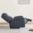 Genuine Leather Zero Wall Oversized Power Recliner with Adjustable Headrest-855428986