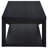 Harown Transitional Rectangular Coffee Table With Open Lower Shelf Black-515212575