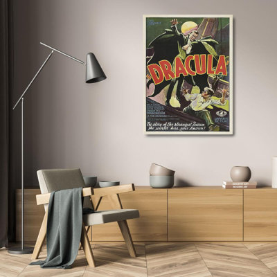 Trinx Anonymous Gallery Wrapped Canvas Art Titled: Dracula 1931