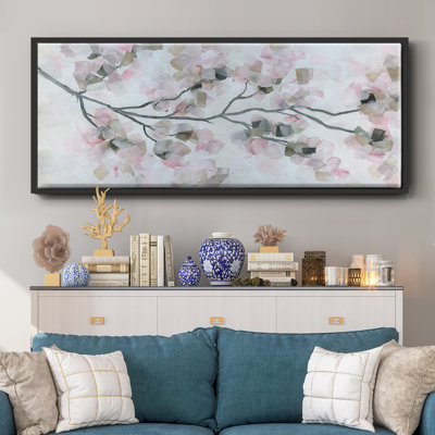 Fleurs de cerisier encadrées sur toile