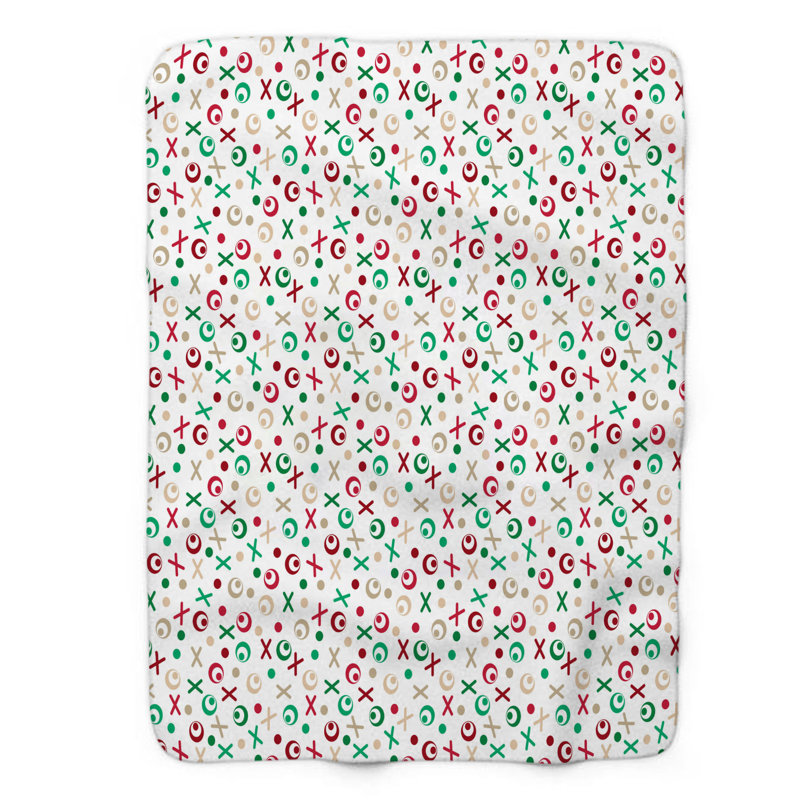 Impression graphique - couverture Sherpa de qualité supérieure 1 pièce 0162, L 60 po x L 80 po