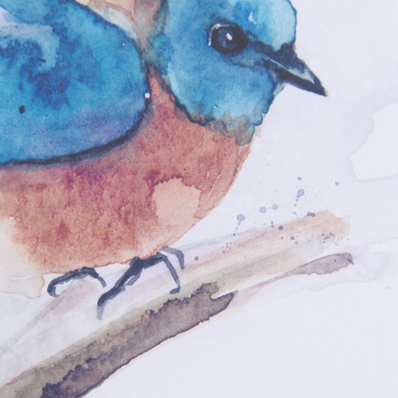 «Cardinal a Hand», reproduction d'art encadrée texturée matte sous verre, Eastern Eastern IV