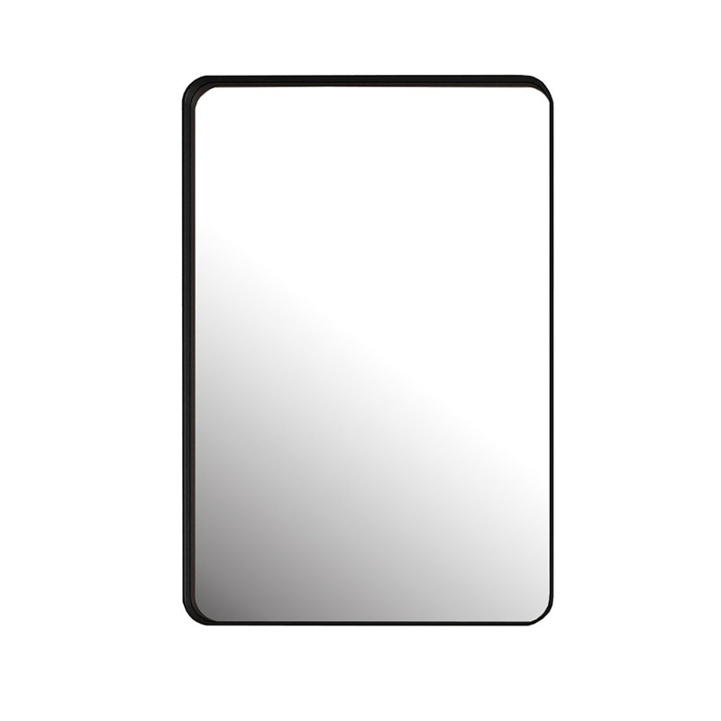 Armoire à pharmacie avec cadre noir en métal 20 po x 30 po avec miroir et tablettes réglables - Cool, brouillard, corrosion, propriété moderne, caractéristique