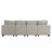Chenille With Square Arms Sofa-304612022
