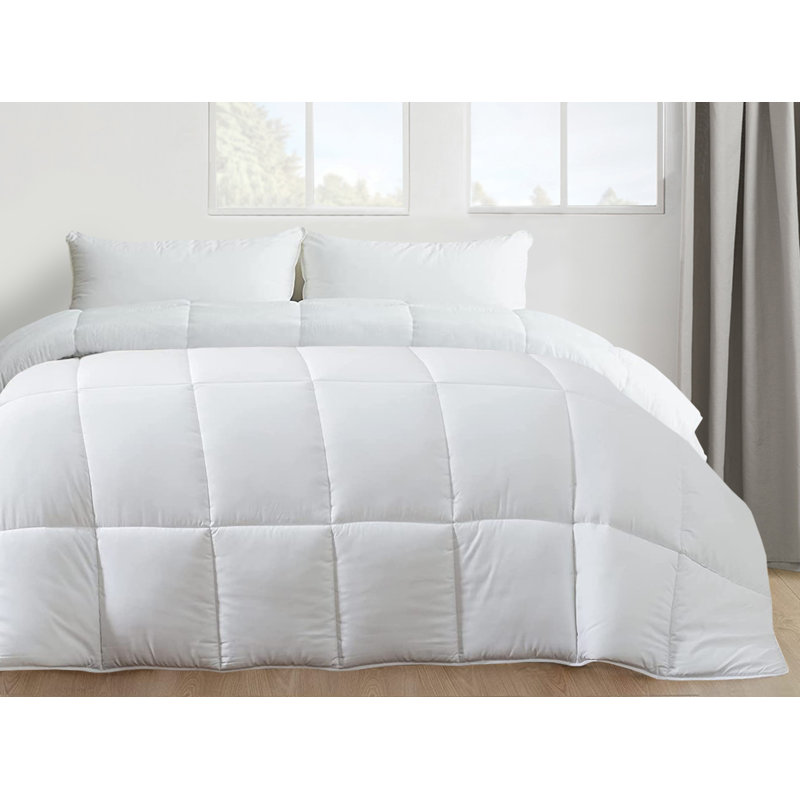All Season Microfiber Down Alternative Comforter, King