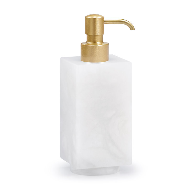 Cosmos Pump Dispenser, Brushed Brass