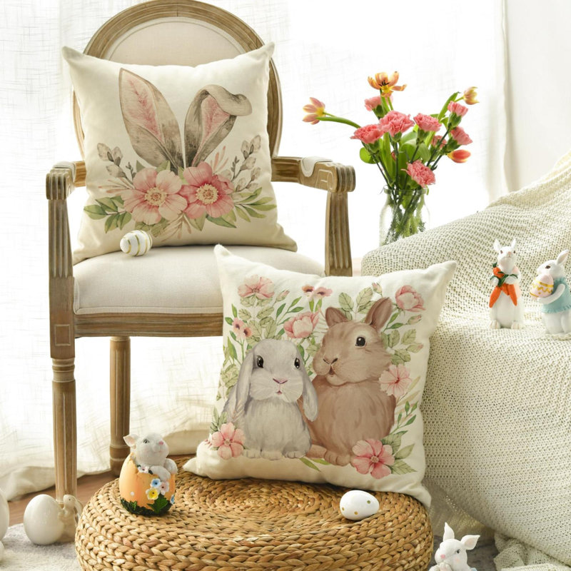  Housse de coussin réversible, Gris