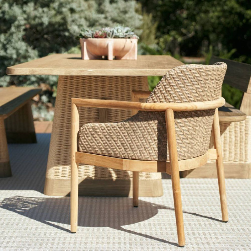 Chilton Outdoor Teak Dining Armchair