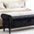 67'' Upholstered Velvet Storage Bench for Bedroom End with Button-Tufted Seat and Roll Arms-1408661906