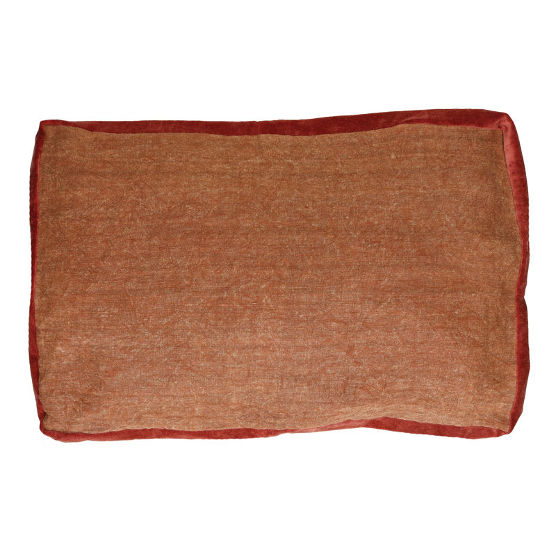 Coussin Alpha Borders, Brun